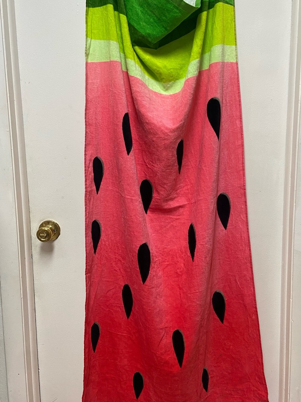 SeaWorld Parks & Entertainment Green Cotton Beach Towel
